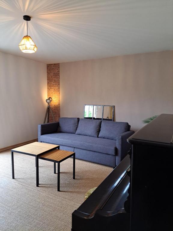 Posezení v ubytování Chambre dans maison en colocation