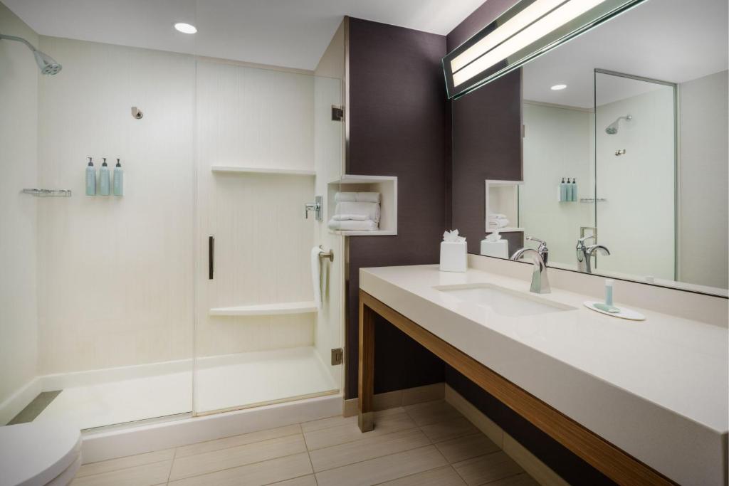 Koupelna v ubytování Courtyard by Marriott Phoenix Mesa Gateway Airport