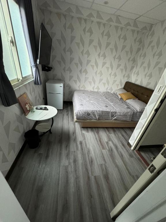 Koupelna v ubytování 淡水遇見民宿Meet Homestay