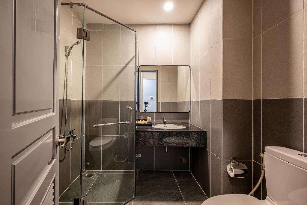Tahiti Central Seaview - 50m to Night Market Phu Quoc - Deluxe Twin Room Con Vista Sul Mare