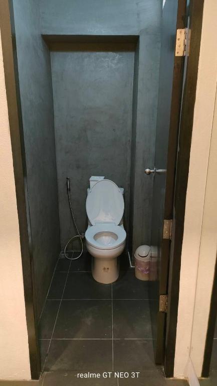 Koupelna v ubytování Amahostel