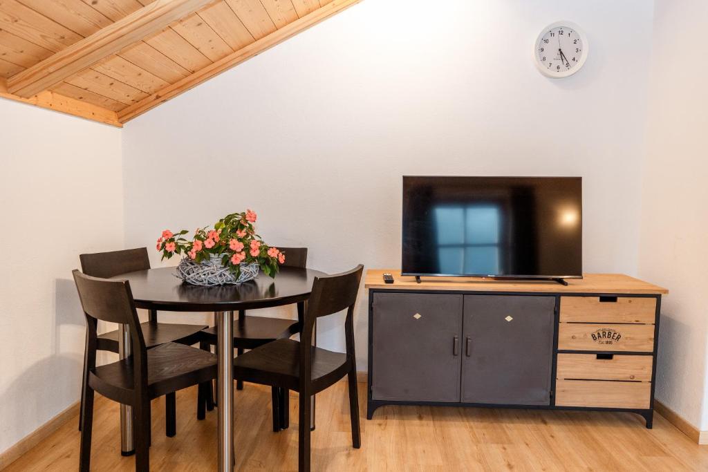 Kuchyň nebo kuchyňský kout v ubytování Apartment Obkircher