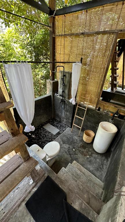 Fotografie z fotogalerie ubytování Nirata Treehouse v destinaci Kintamani