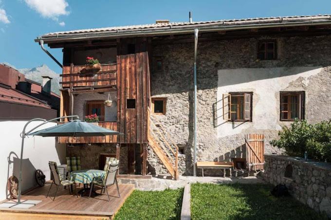 Bygningen som lejligheden ligger i