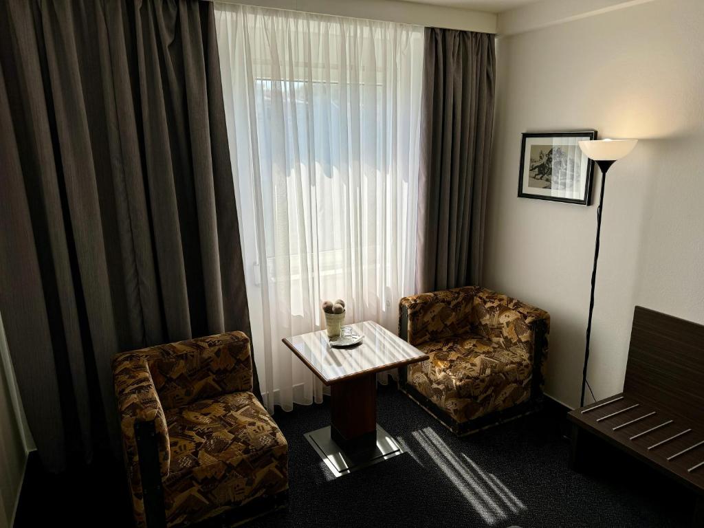 Posezení v ubytování A-Austerlitz Hotel