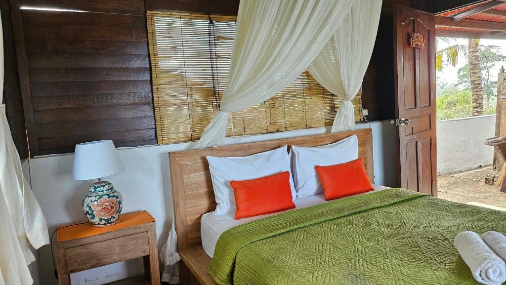 Pondok Pisces Bungalows - Chambre Double De Luxe Avec Balcon