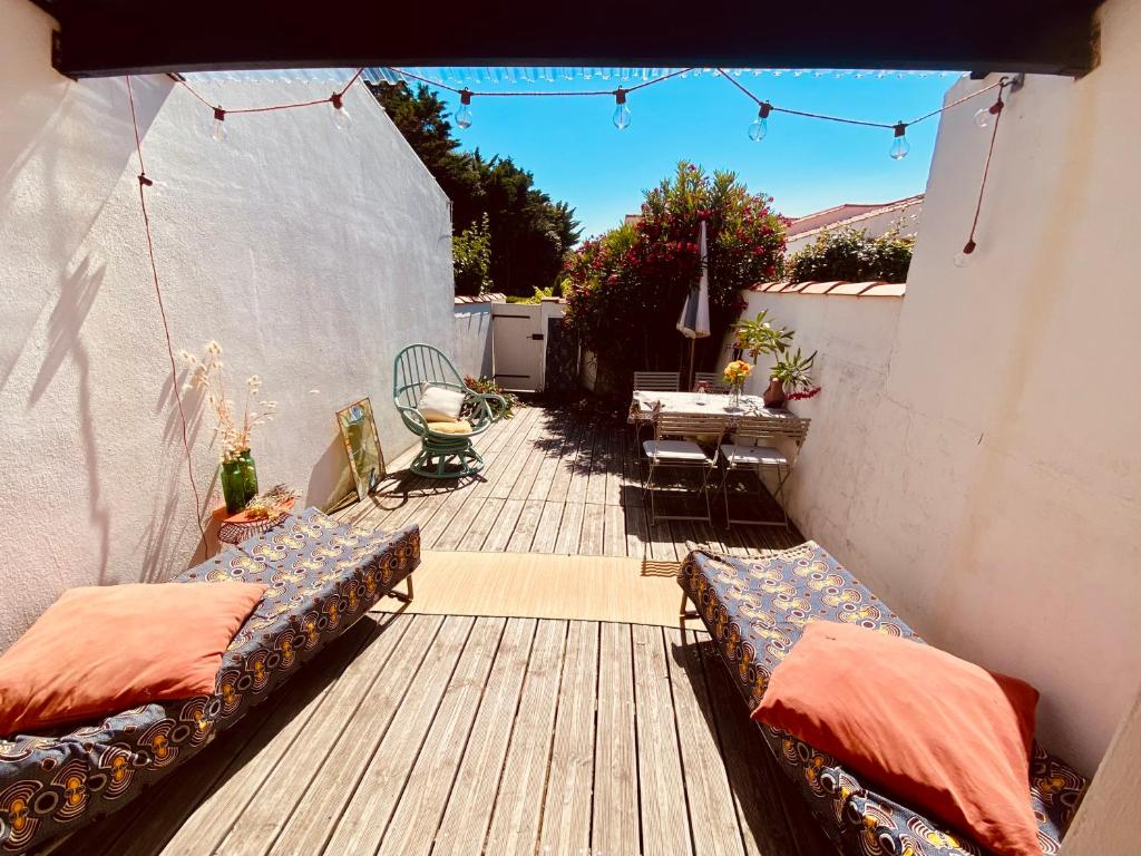 Fotografie z fotogalerie ubytování Maison de plage à 100m de la mer v destinaci Talmont