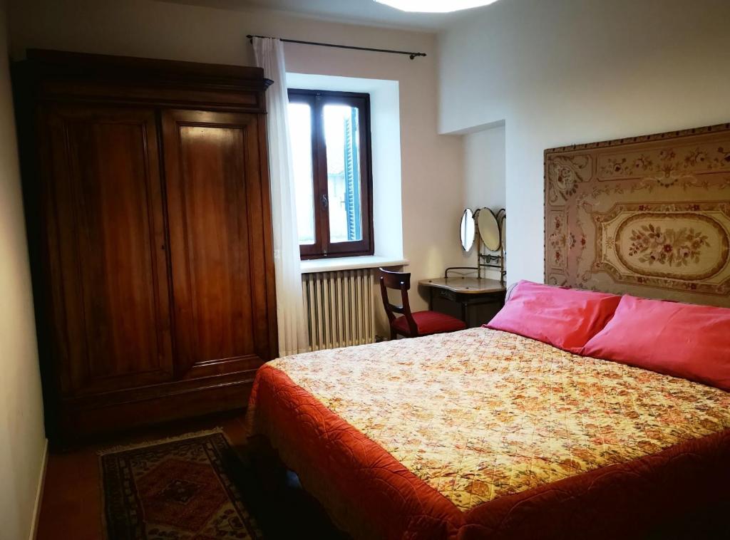 Postel nebo postele na pokoji v ubytování CASA DEL CANTA