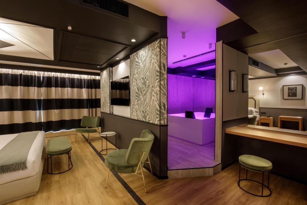 Posezení v ubytování Hotel Domidea