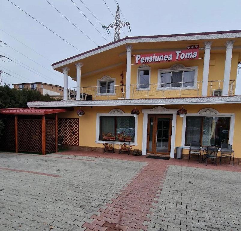 Budova, kde se penzion nachází