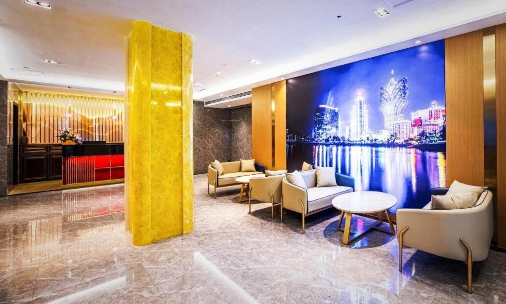 Posezení v ubytování Towns Well Motel