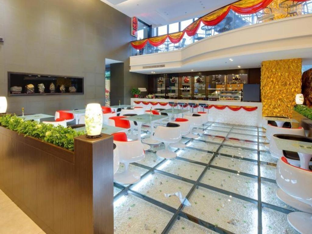 Restaurace v ubytování Xiamen Blue Peninsula Hotel