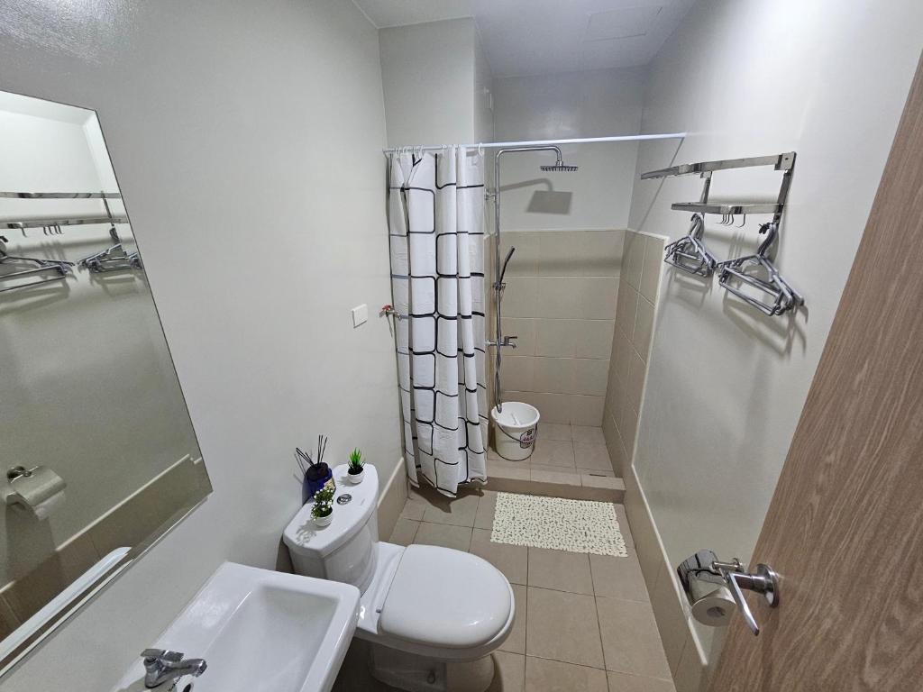 Vannituba majutusasutuses DreamEscape by Charm Residences