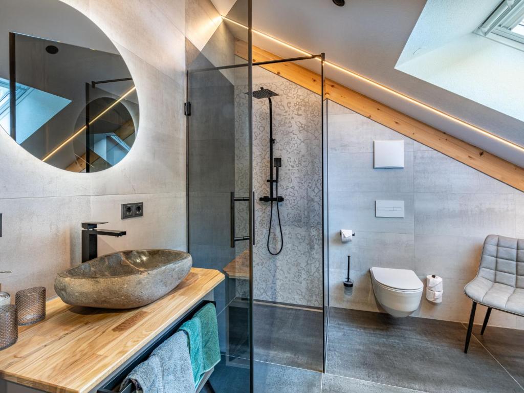 Koupelna v ubytování Apartment Kleiner Kessel by Interhome