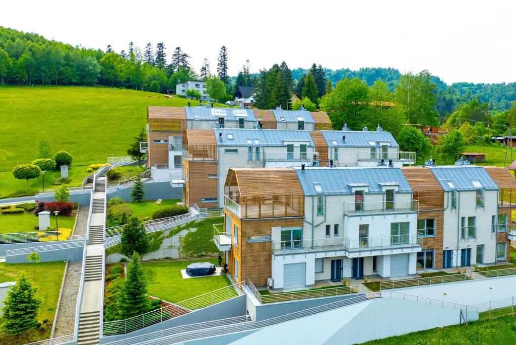 Budova, kde se apartmán nachází