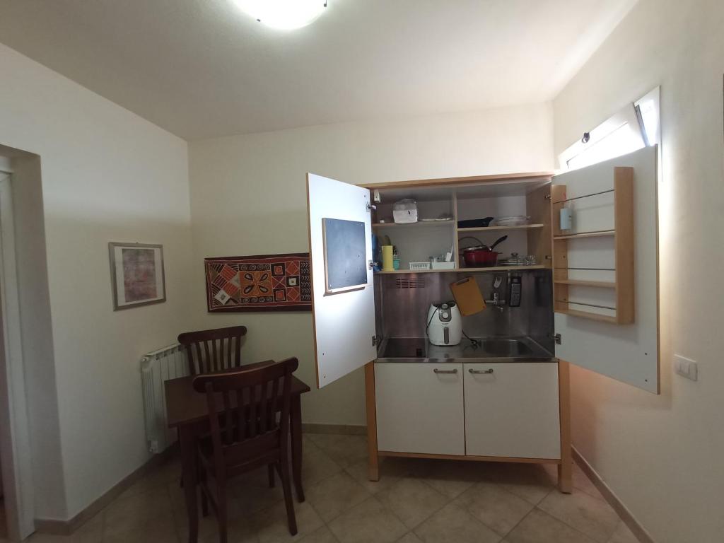 Kuchyň nebo kuchyňský kout v ubytování Borgo Antico