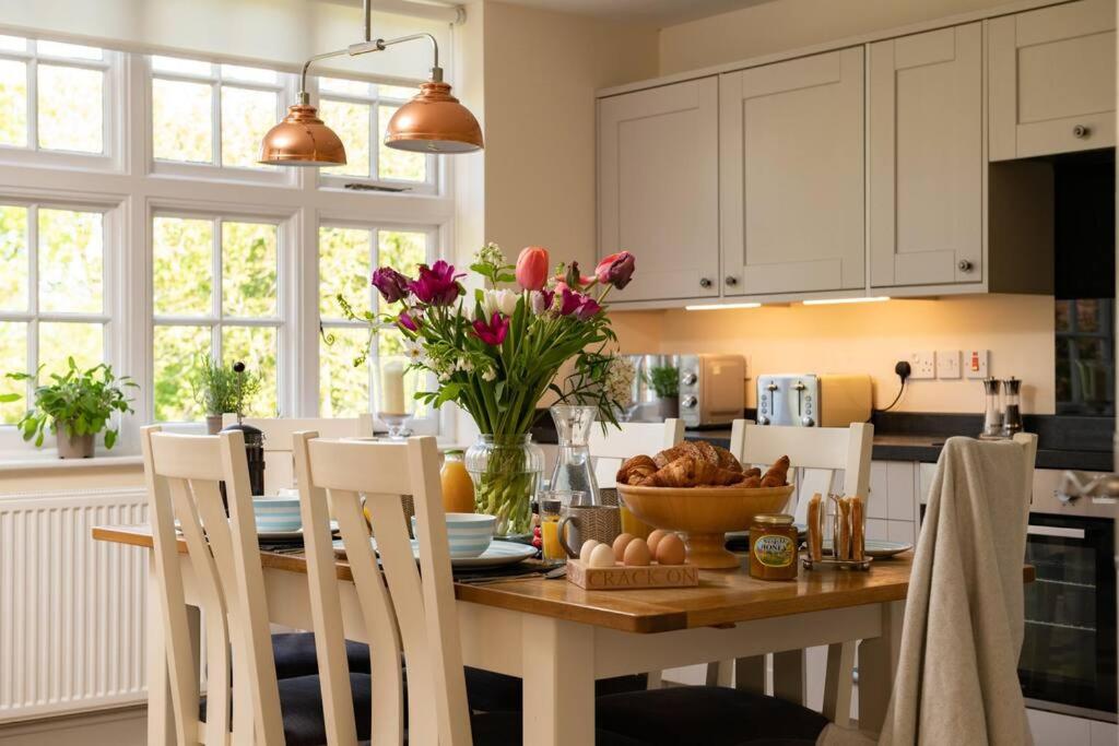 Køkken eller tekøkken på Middle Wing - Norfolk Cottage Agency