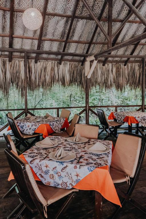 Posezení v ubytování Camping Tequendama - Parque Tayrona