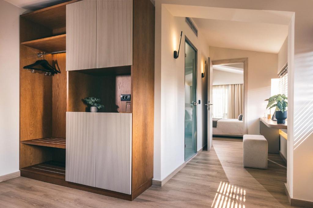 Kuchyň nebo kuchyňský kout v ubytování Alexandra Beach Resort & Spa