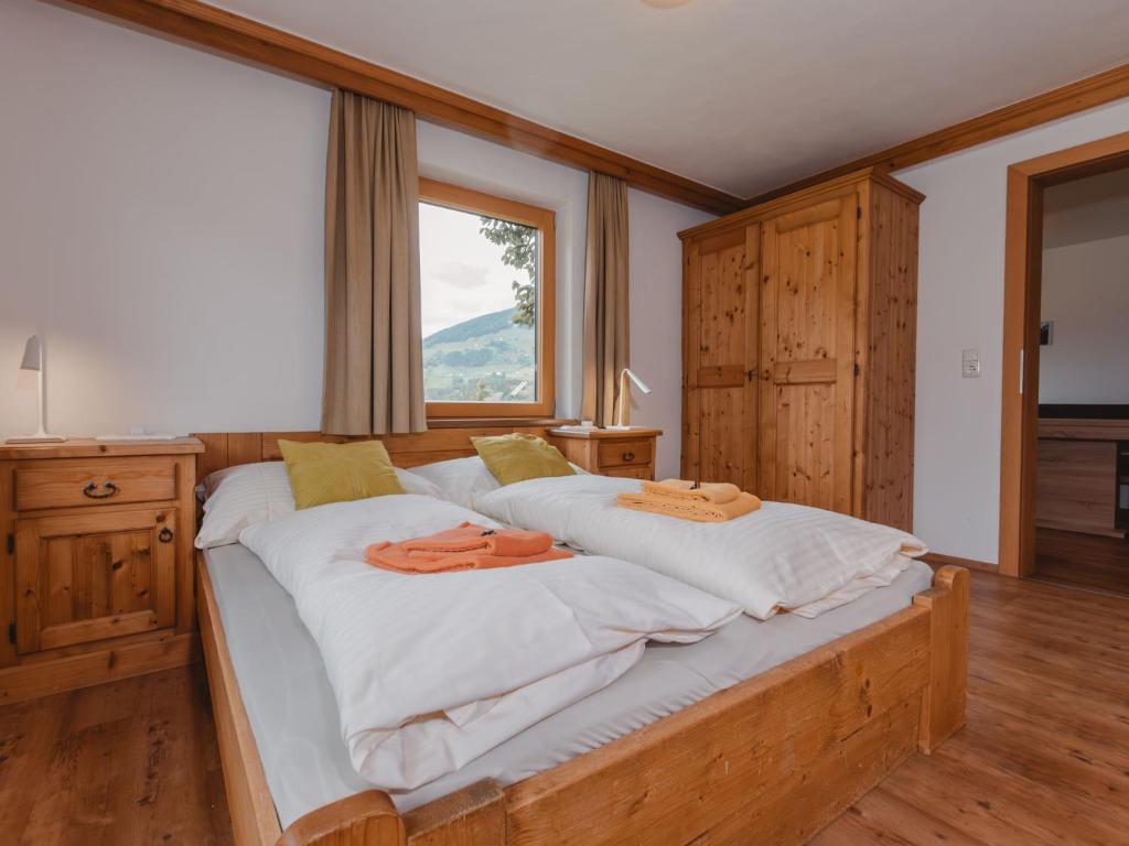 Postel nebo postele na pokoji v ubytování Apartment Mitteregg by Interhome