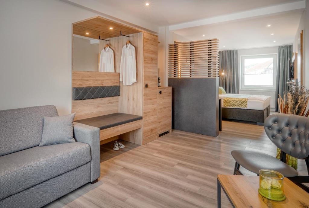 Posezení v ubytování Hotel Schultheiss Hameln