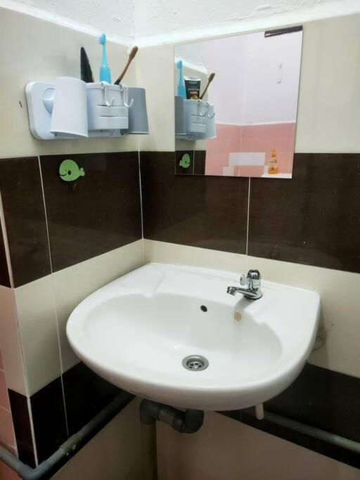 Koupelna v ubytování Taman Tinah Homestay