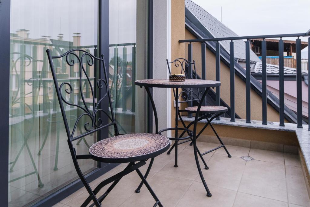 Balkón nebo terasa v ubytování LDV 13 Residence Free private parking