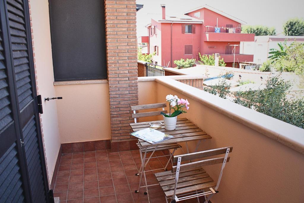 Balkon lub taras w obiekcie SIGIS HOTEL - Fiumicino