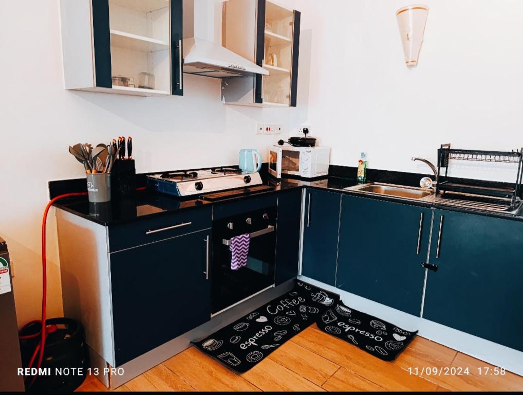 Kuchyň nebo kuchyňský kout v ubytování Zuri Diani Homes