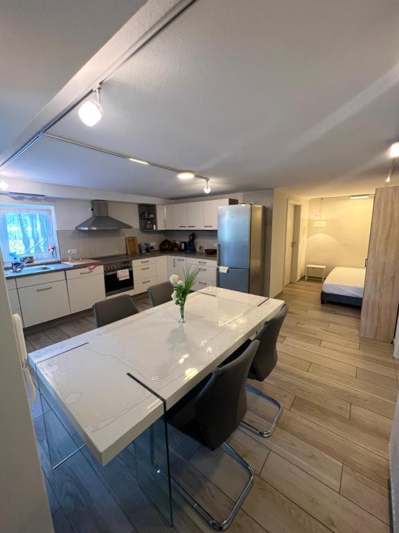 Η κουζίνα ή μικρή κουζίνα στο Ferienhaus Tafolli