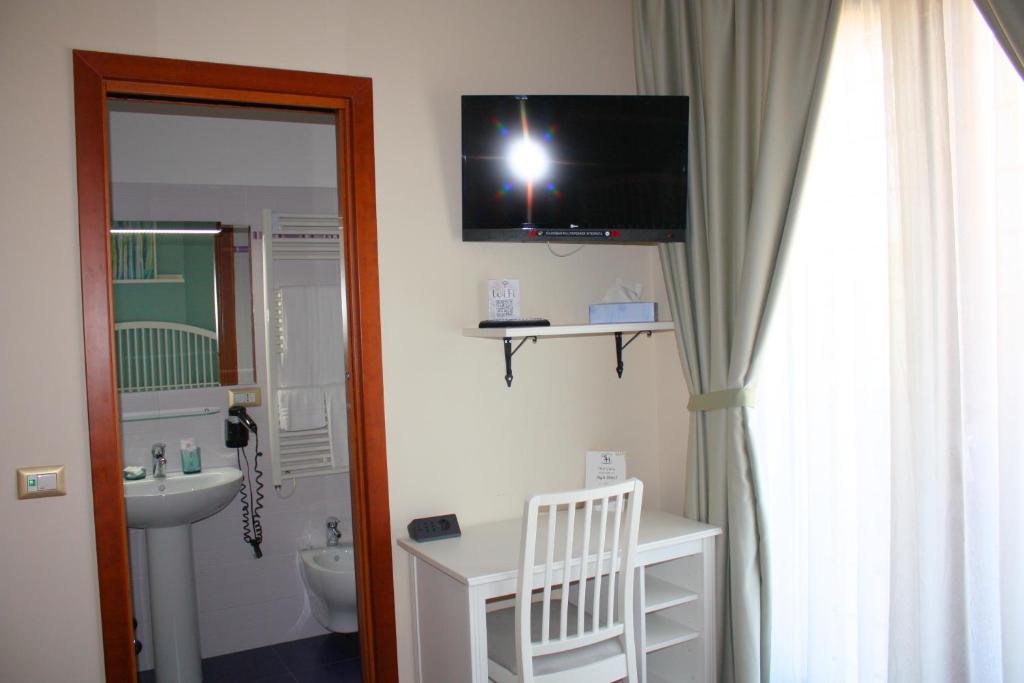 Łazienka w obiekcie SIGIS HOTEL - Fiumicino