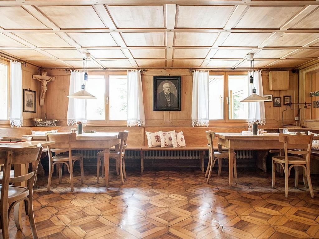 Restaurace v ubytování Biohotel Schwanen