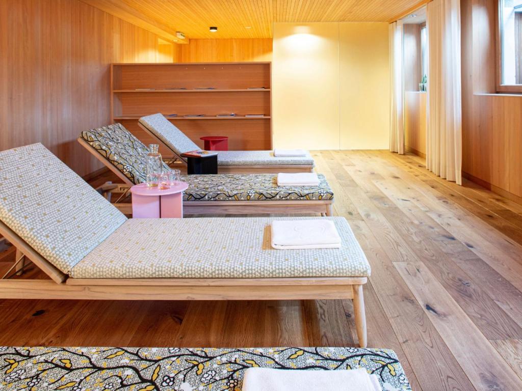 Posezení v ubytování Biohotel Schwanen