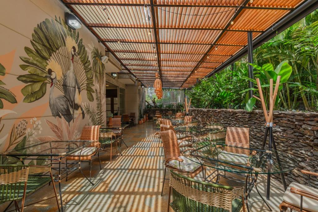 Zahrada ubytování Hotel Poblado Alejandria