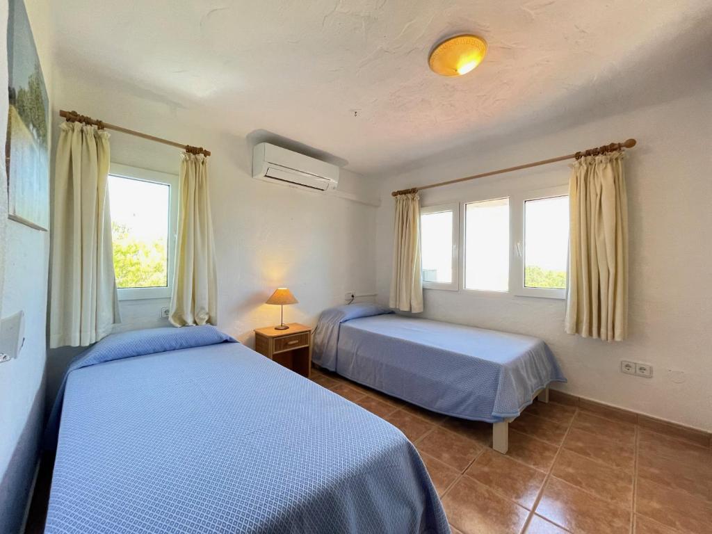 Postel nebo postele na pokoji v ubytování Casa El Torreón