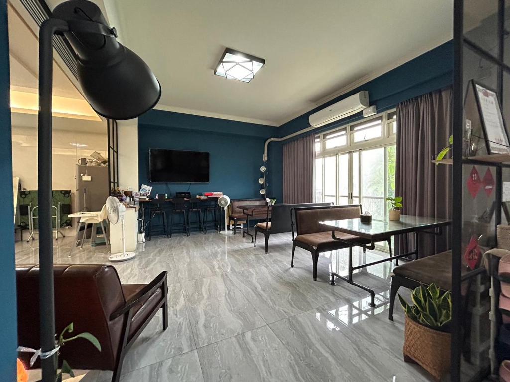 TV/trung tâm giải trí tại Ayo Socks Homestay