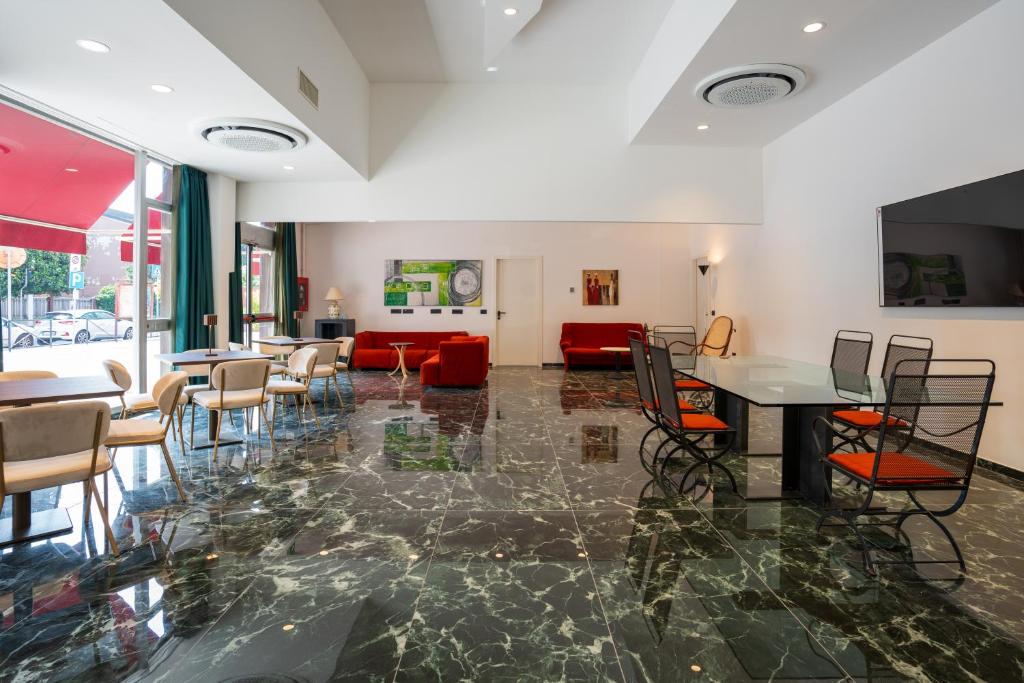 Posezení v ubytování Hotel Bulà