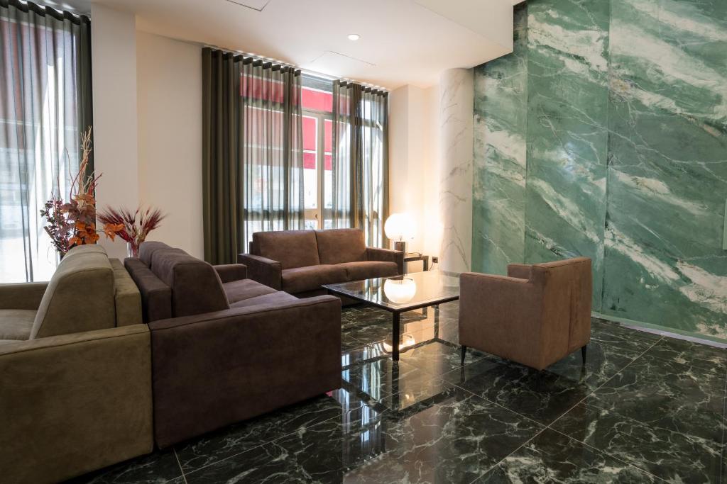 Posezení v ubytování Hotel Bulà