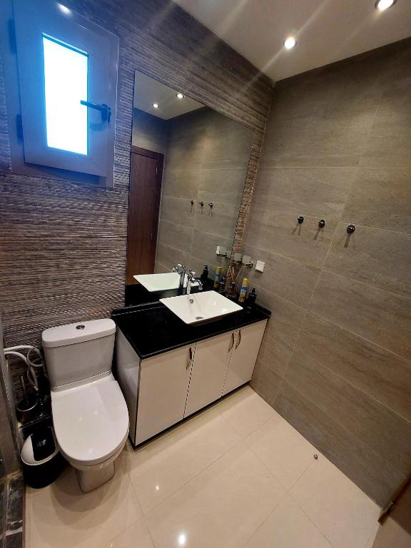 Koupelna v ubytování Schöne Wohnung in Saidia