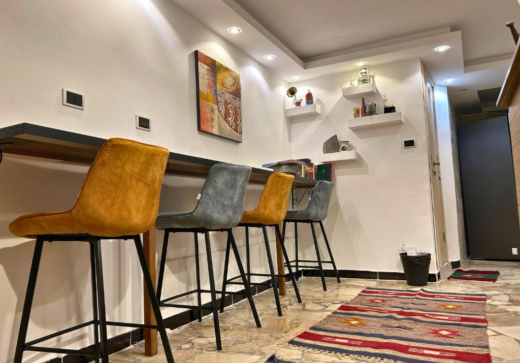 Posezení v ubytování Celestia Boutique Inn - Boutique Stay Overlooking Jerash Ruins