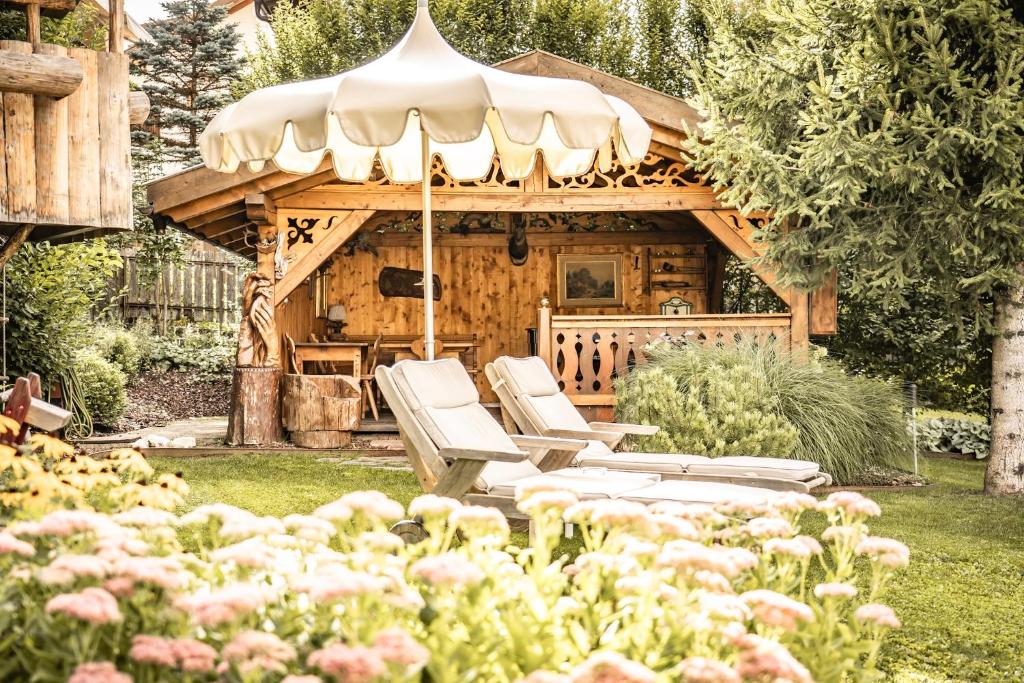 Zahrada ubytování Hotel Luna Mondschein