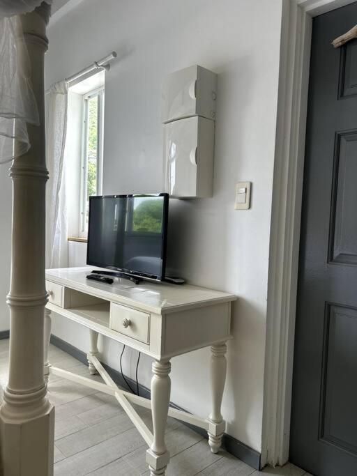 TV a/nebo společenská místnost v ubytování L'etoile de grand case
