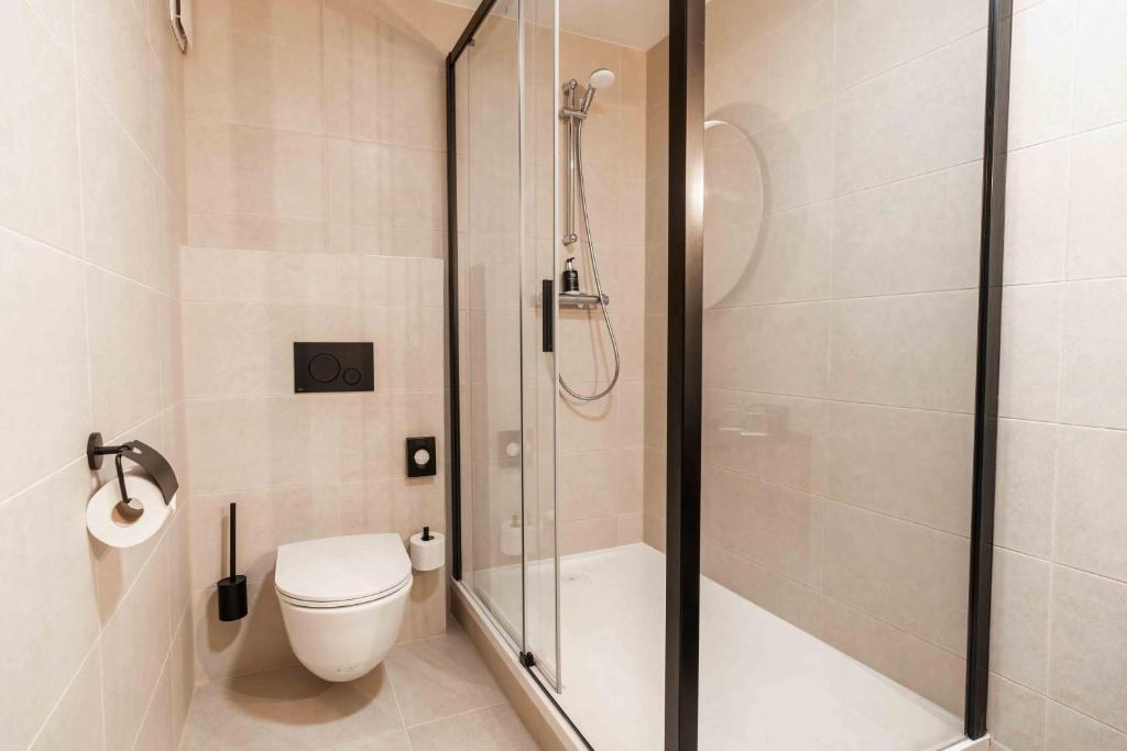Koupelna v ubytování City Inn Hotel Olomouc