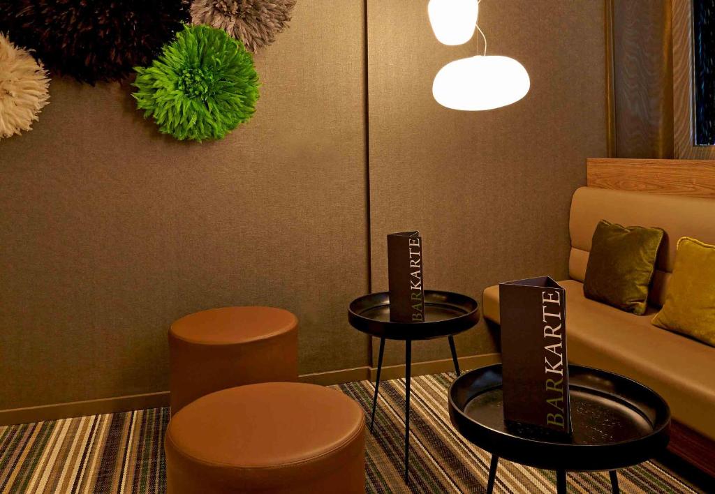 Posezení v ubytování Seaside Residenz Hotel Chemnitz