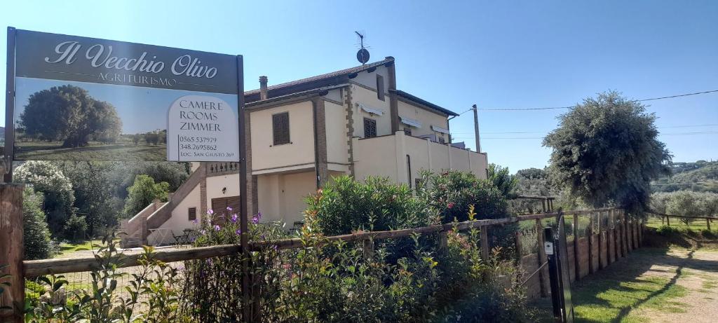 Vonkajšia záhrada v ubytovaní Agriturismo IL VECCHIO OLIVO