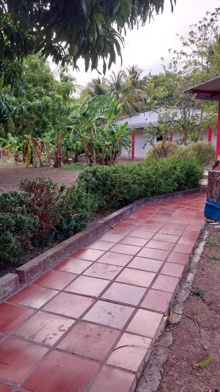 Zahrada ubytování Cabaña Villa Gabi