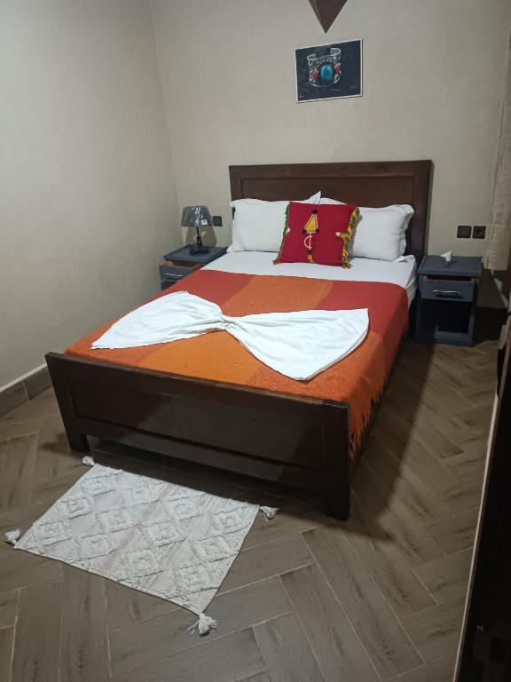 Postel nebo postele na pokoji v ubytování Residence perle de l'ocean