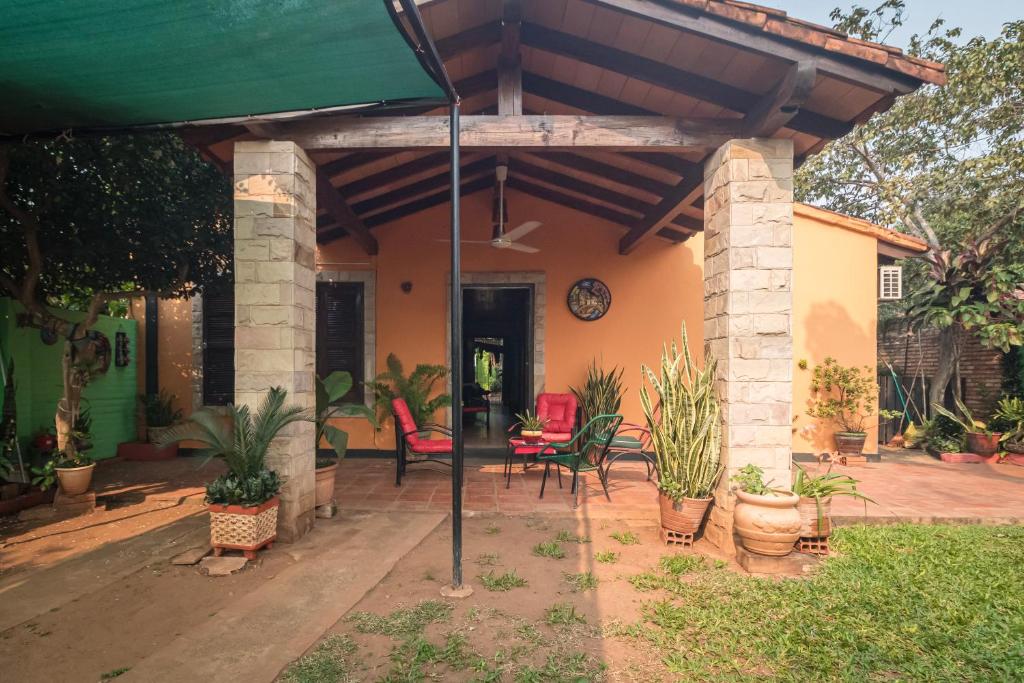 Zahrada ubytování La Luqueña House