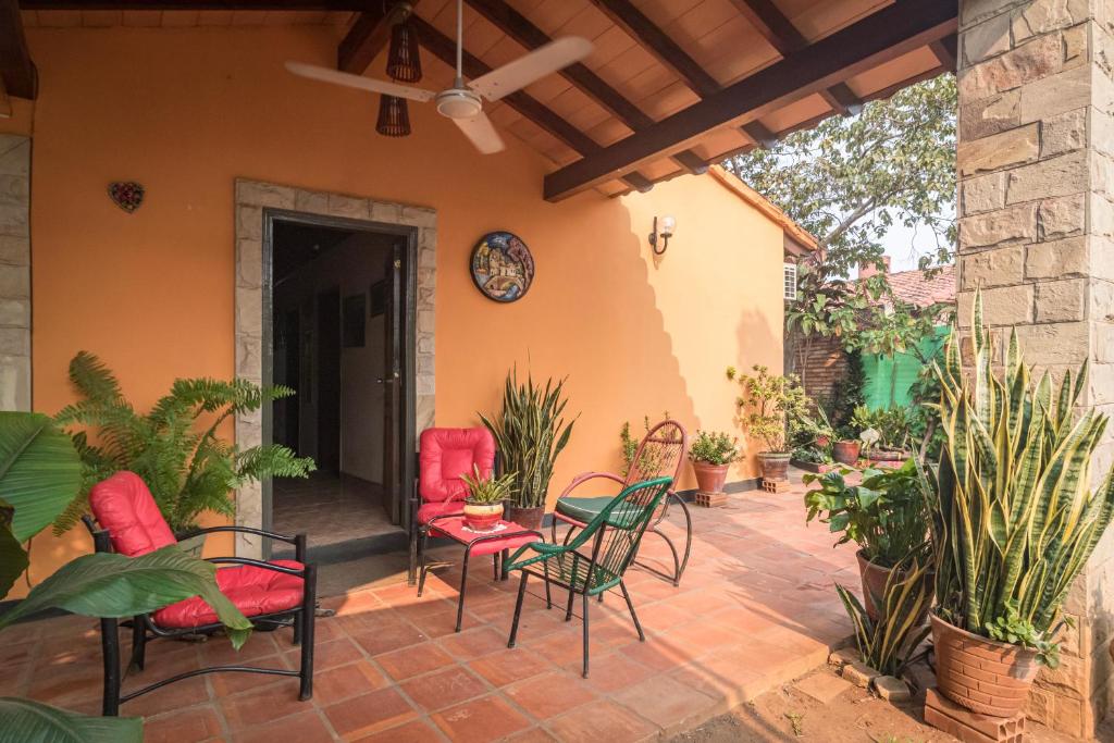 Zahrada ubytování La Luqueña House
