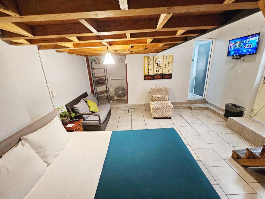 Posezení v ubytování Hotel del Refugio